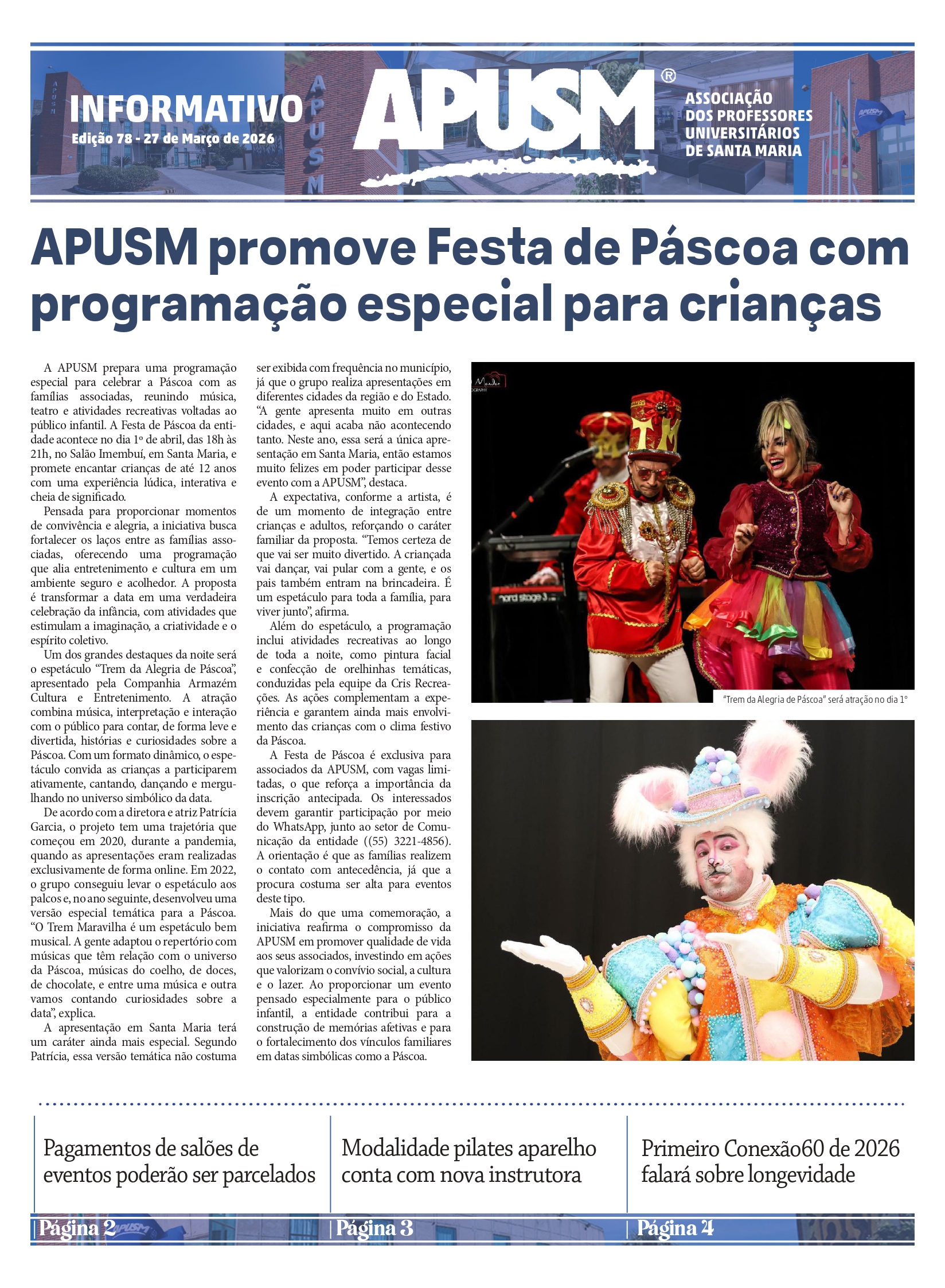 Informativo APUSM - Edição 78