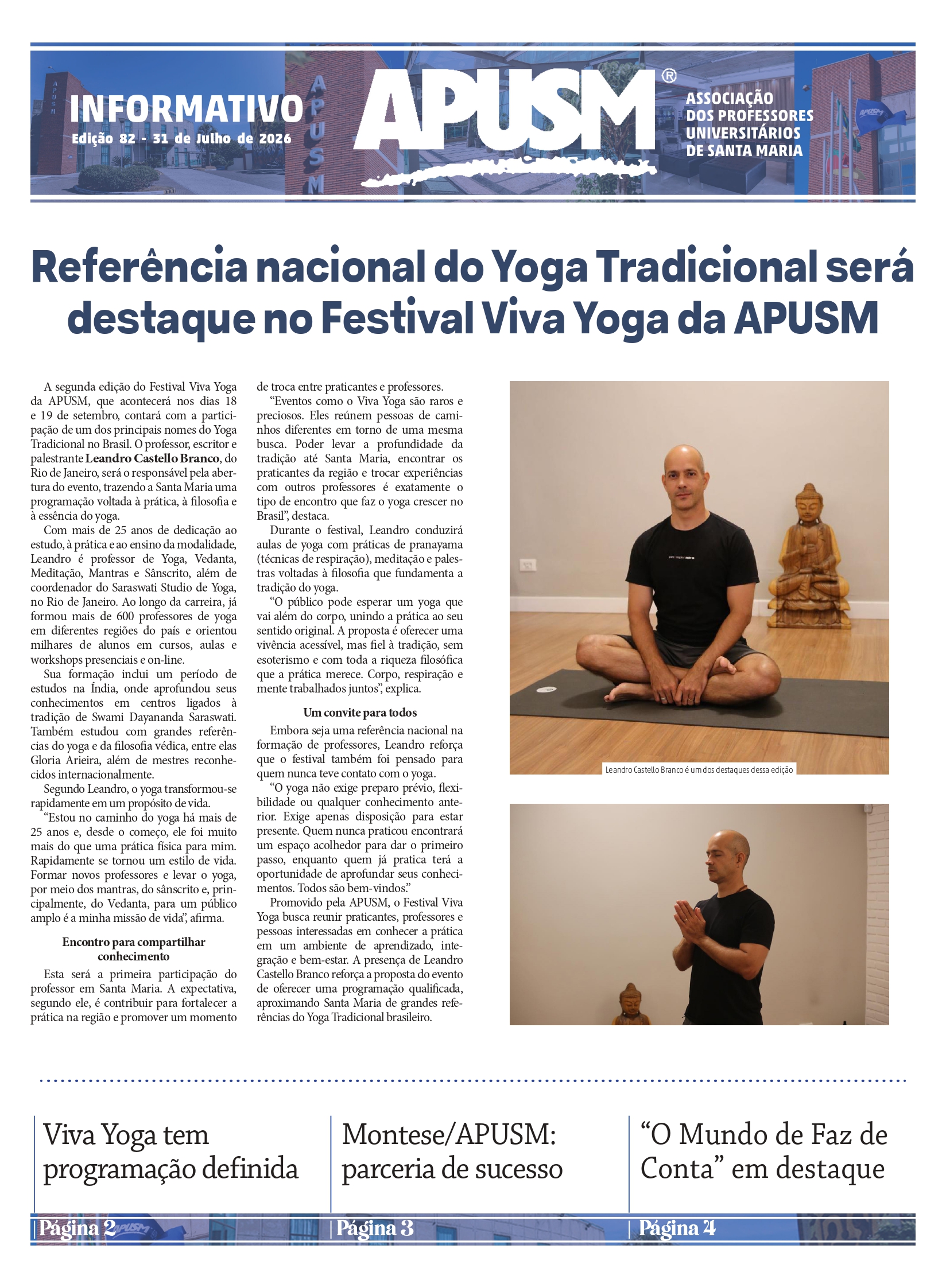 Informativo APUSM - Edição 82