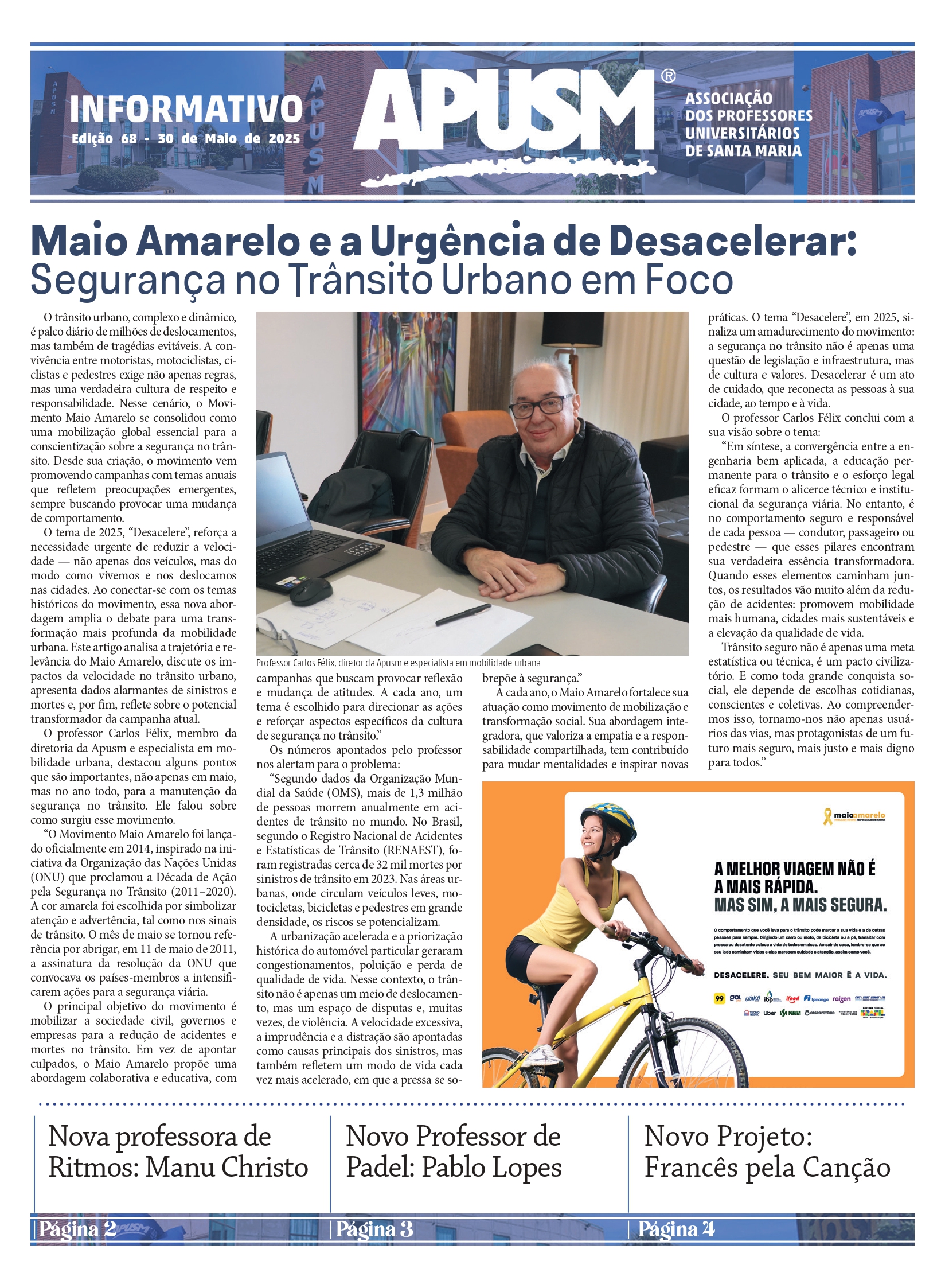 Informativo APUSM - Edição 68
