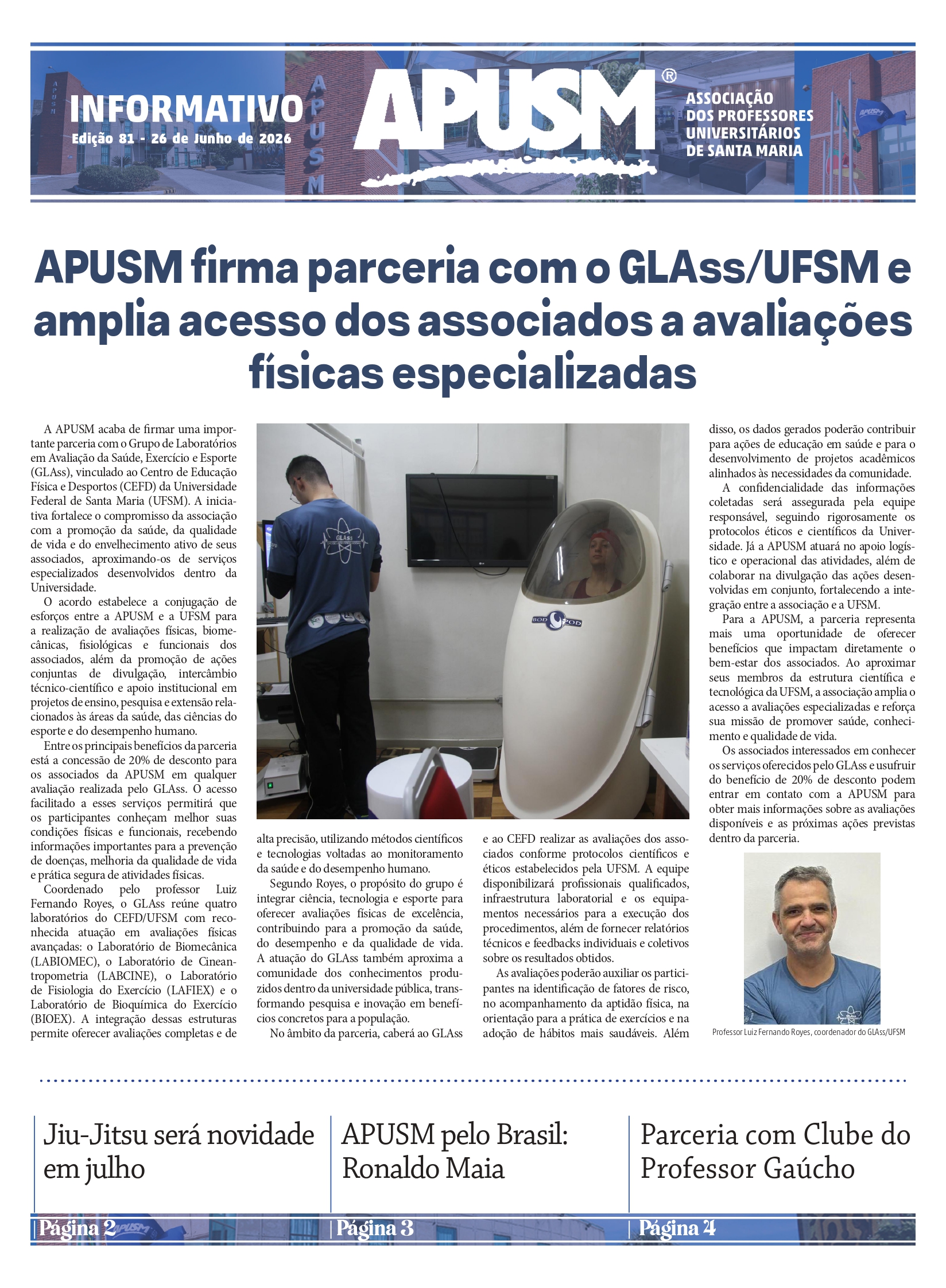 Informativo APUSM - Edição 81