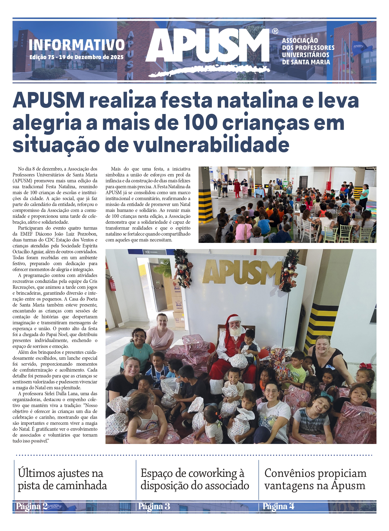 Informativo APUSM - Edição 75
