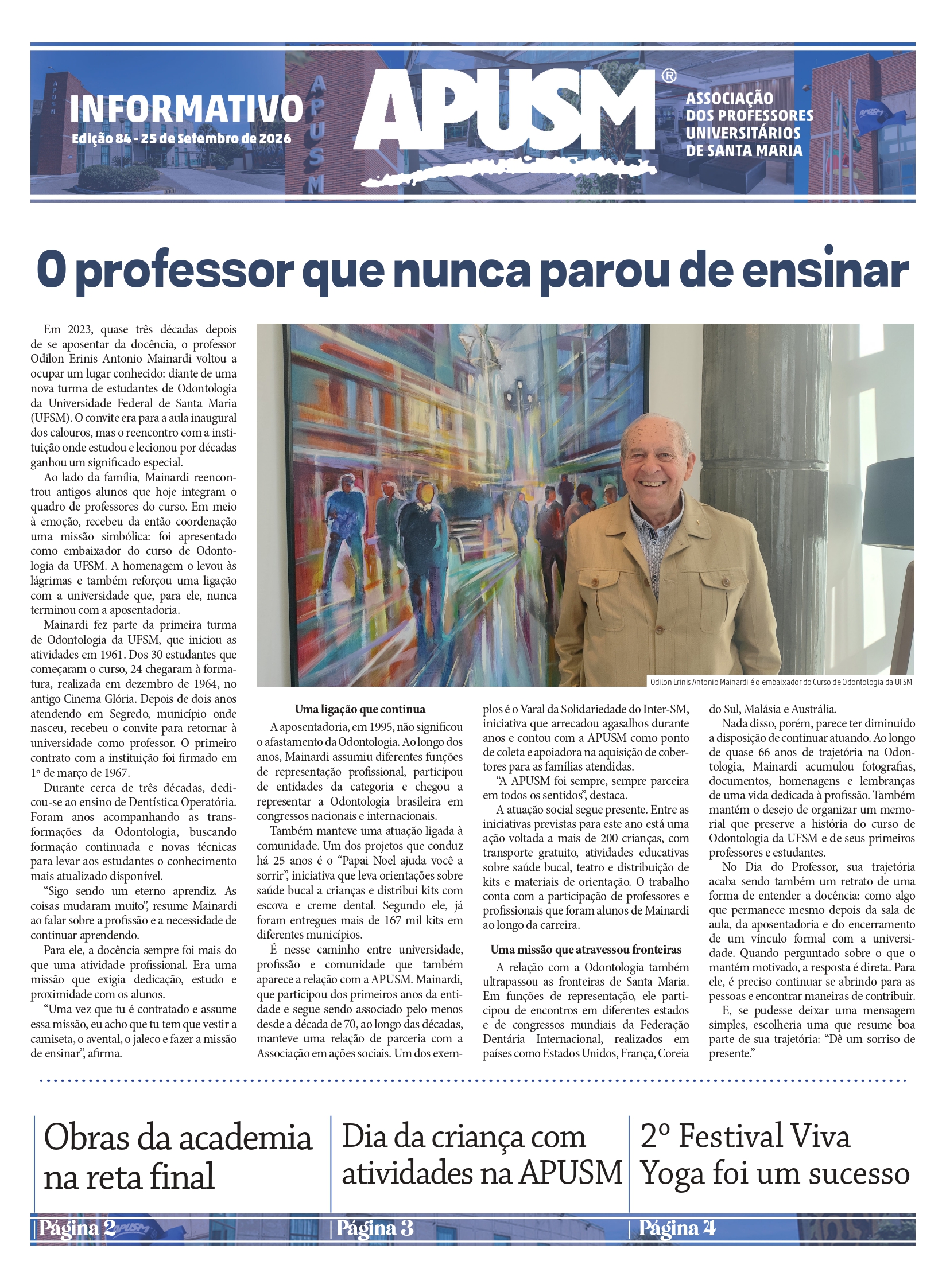 Informativo APUSM - Edição 84