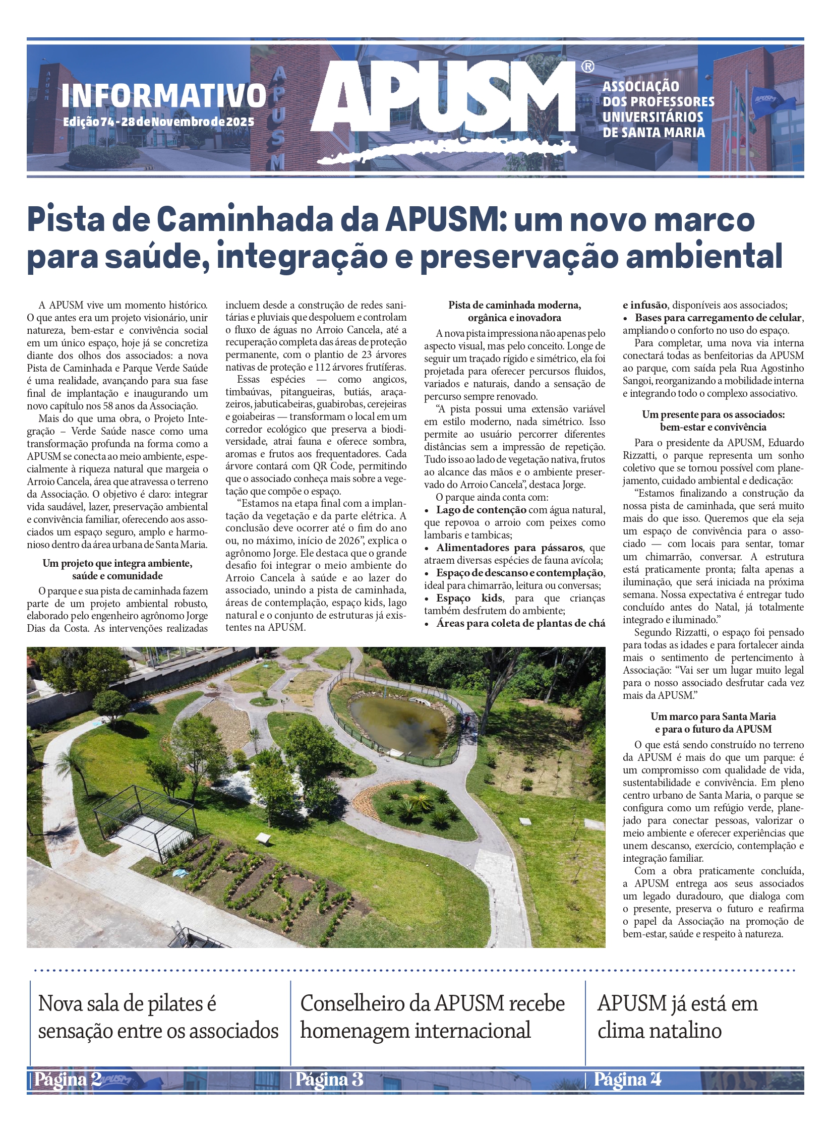Informativo APUSM - Edição 74