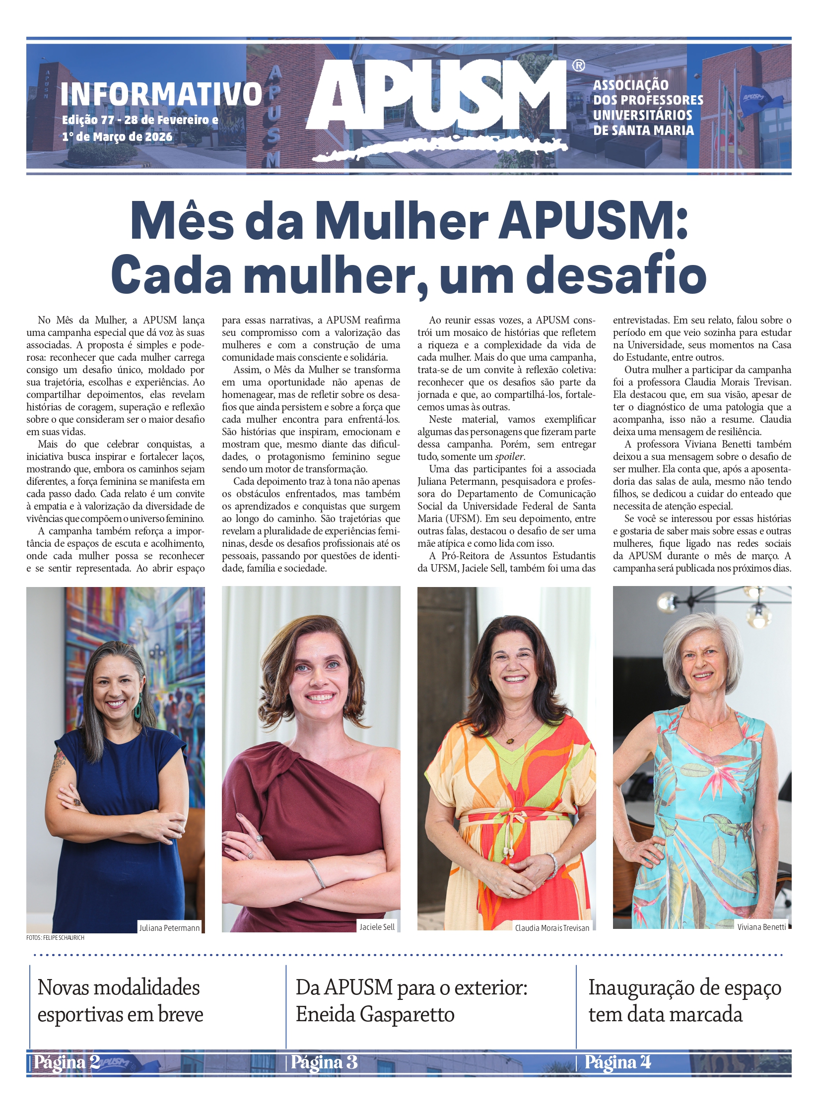 Informativo APUSM - Edição 77