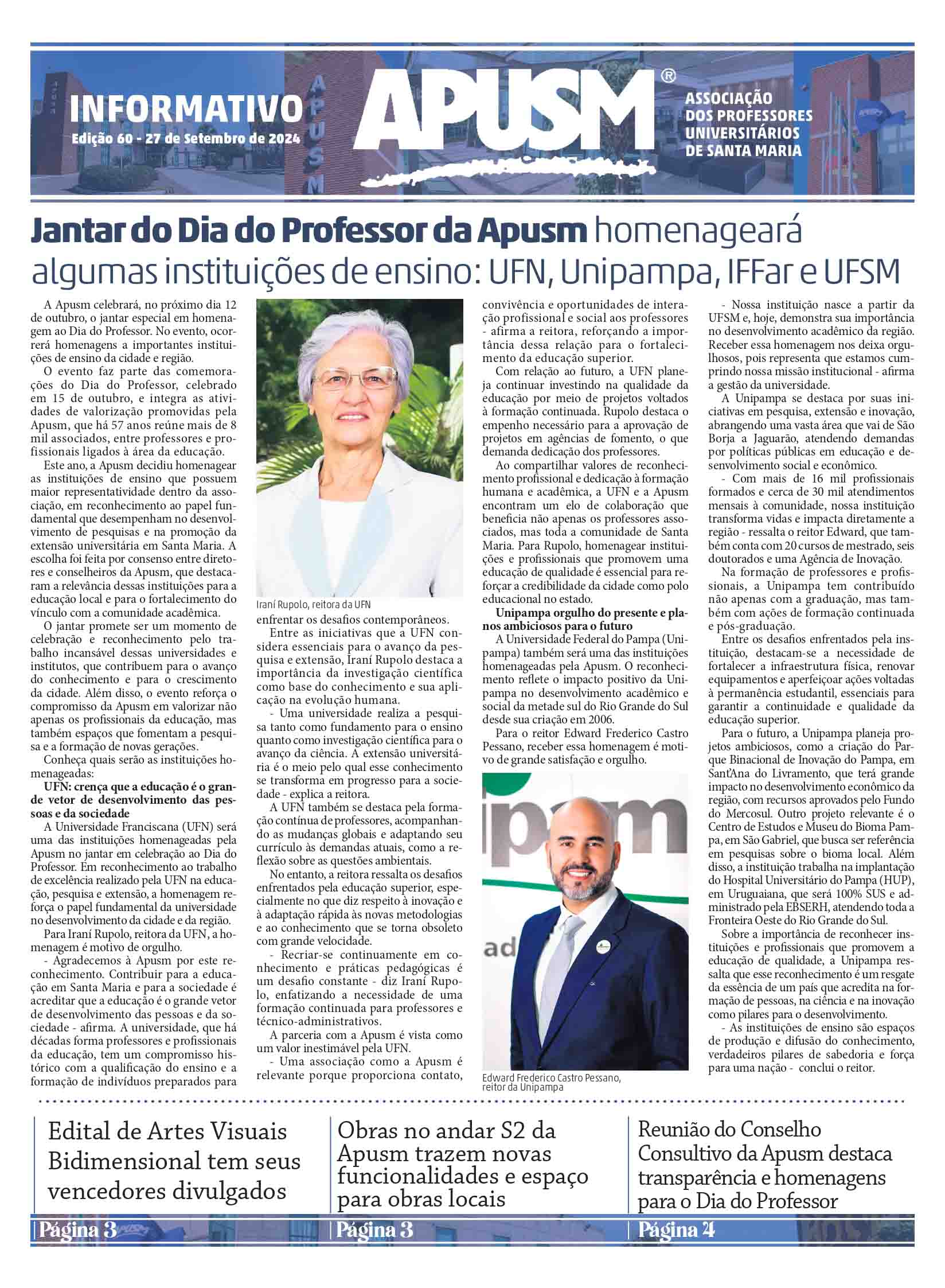 Informativo APUSM - Edição 60